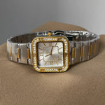 Luxury watch for women 2026 new style fashion high quality female design watch high value silver quartz pointer watch gift