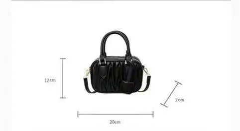 Luxury Designer Handbag for Women, Premium Elegant Top Handle Crossbody Single Shoulder Versatile City Daily Commute Purse