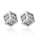 Drop Earrings Women Engagement Party Exquisite Ear Accessories Fashion Jewelry Temperament Sweet Pink Pear Cubic Zirconia