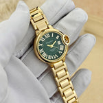 Elegant Ladies Wristwatch High-End Classic Aesthetic Alloy Steel Band Luxury Watch Stylish Timepiece for Women