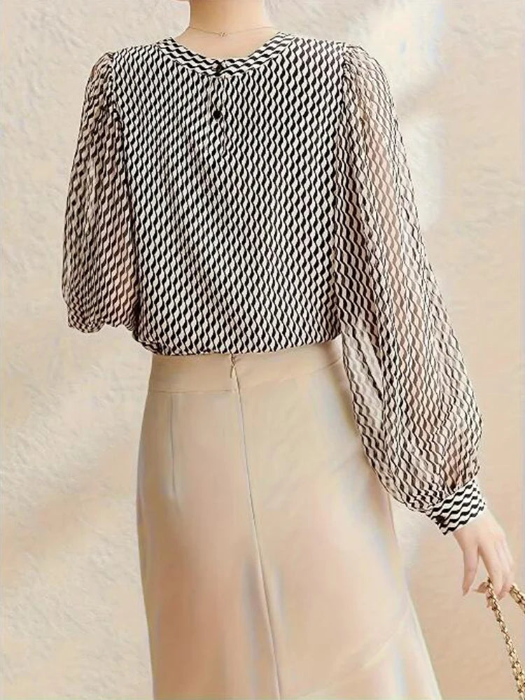 Spring Summer Stylish chiffon shirts Women Blouses for a Chic Look Fashion ladies tops blusa mujer