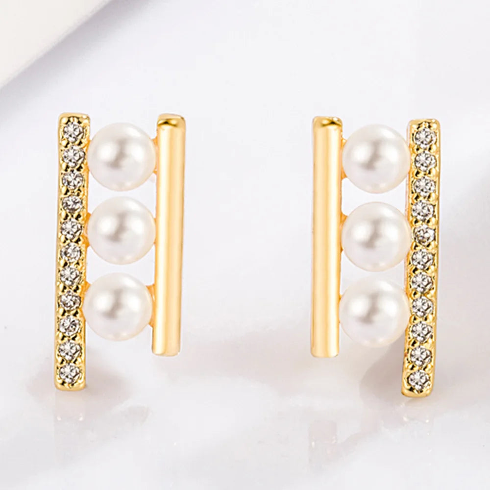 Drop Earrings Women Engagement Party Exquisite Ear Accessories Fashion Jewelry Temperament Sweet Pink Pear Cubic Zirconia