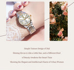 OLEVS Luxury Brand Watch for Women Fashion Quartz Women's Watches Waterproof Stainless Steel Elegant Ladies Wristwatch Original