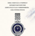Women Bracelet Watches Silver Top Brand Luxury Ladies Wrist Watches Female Clock Full Steel Quartz Watches Elegant Fashion
