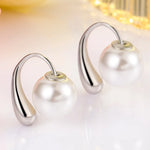 Drop Earrings Women Engagement Party Exquisite Ear Accessories Fashion Jewelry Temperament Sweet Pink Pear Cubic Zirconia
