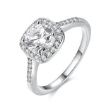Fashion Rings For Women  Wedding Engagement Jewelry Accessory Cubic Zircon Stone Promise Finger Ring Anillos Femme