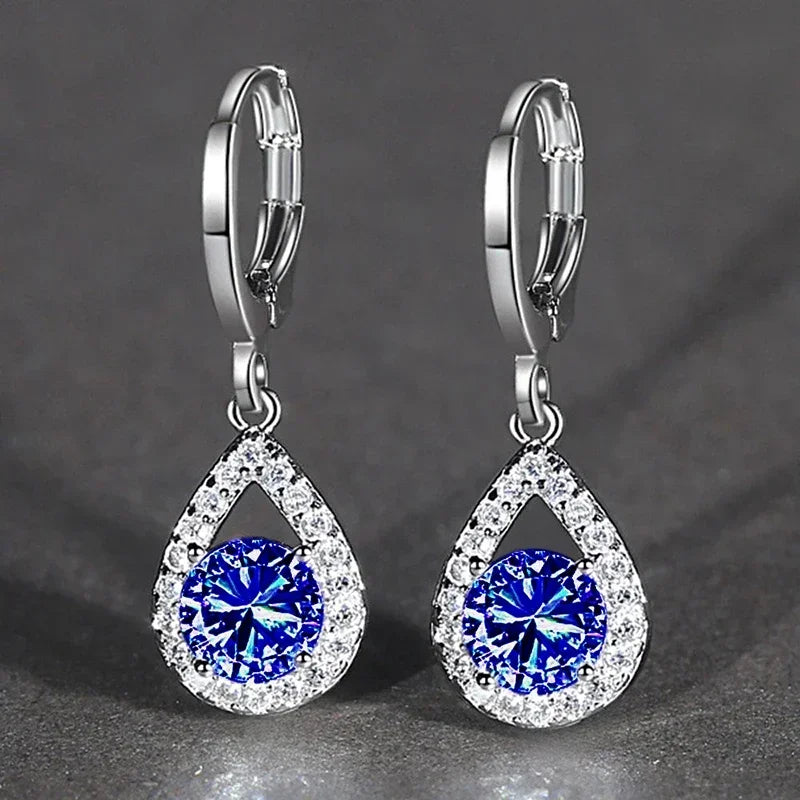 New Waterdrop Shaped Drop Earrings for Women Simple and Elegant Lady's Ear Accessories Daily Wear Fashion Versatile Jewelry